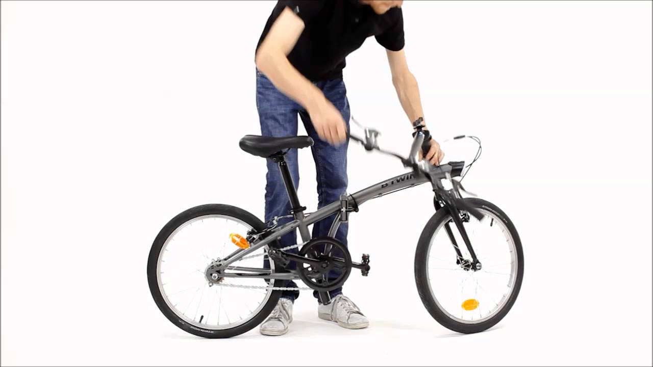 Velo pliant decathlon hoptown 5