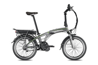 Vélo electrique pliant bizobike renault z.e bleu