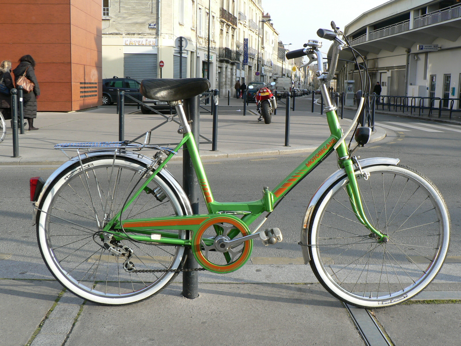 Vélo pliant motoconfort