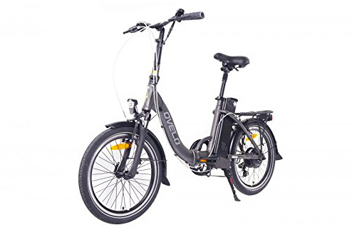 Test vélo électrique pliant