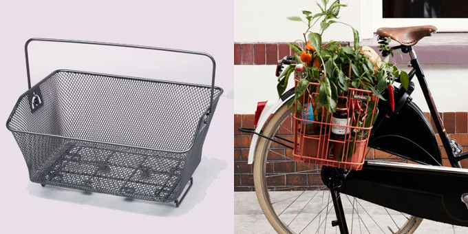 Panier arriere pour velo pliant
