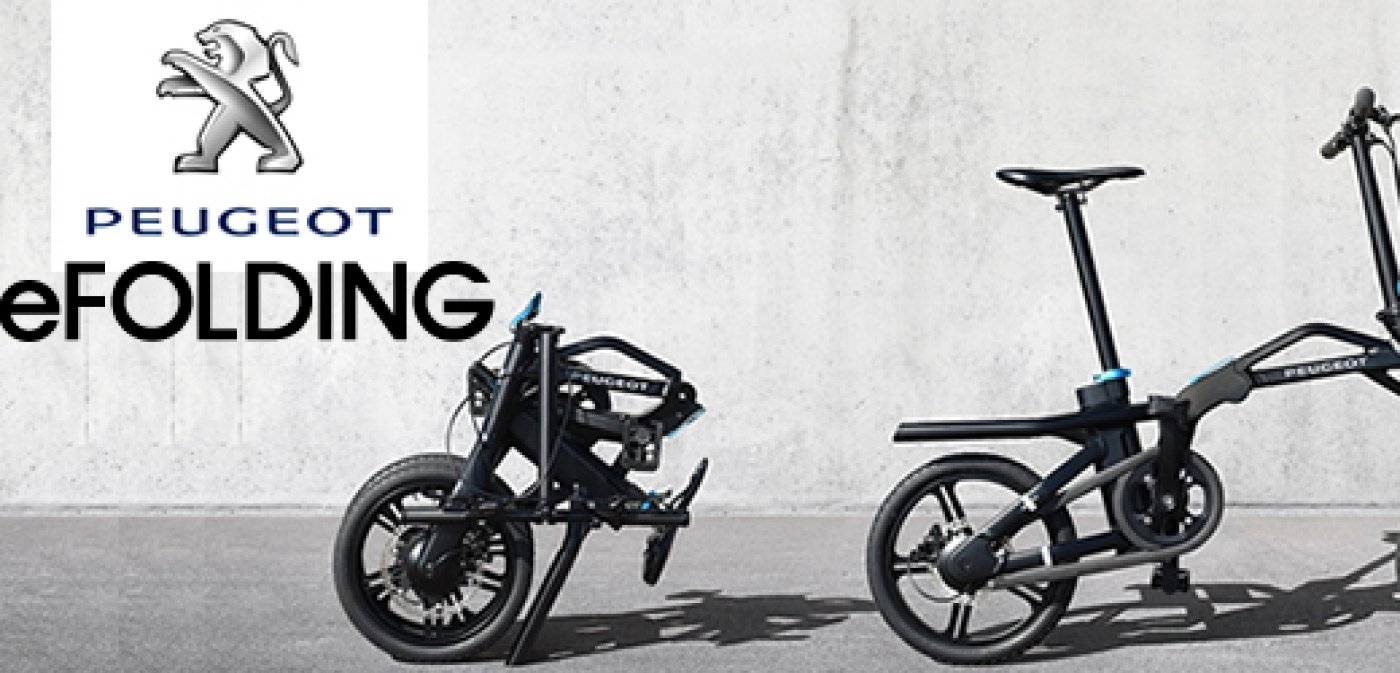 Vélo pliant électrique peugeot