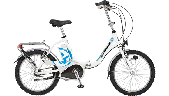 Vélo gitane électrique pliant