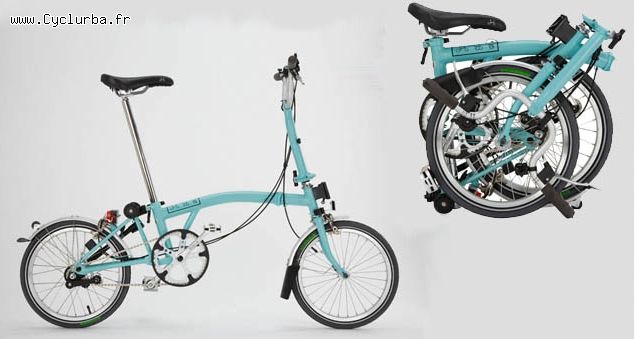 Vélo pliant brompton occasion