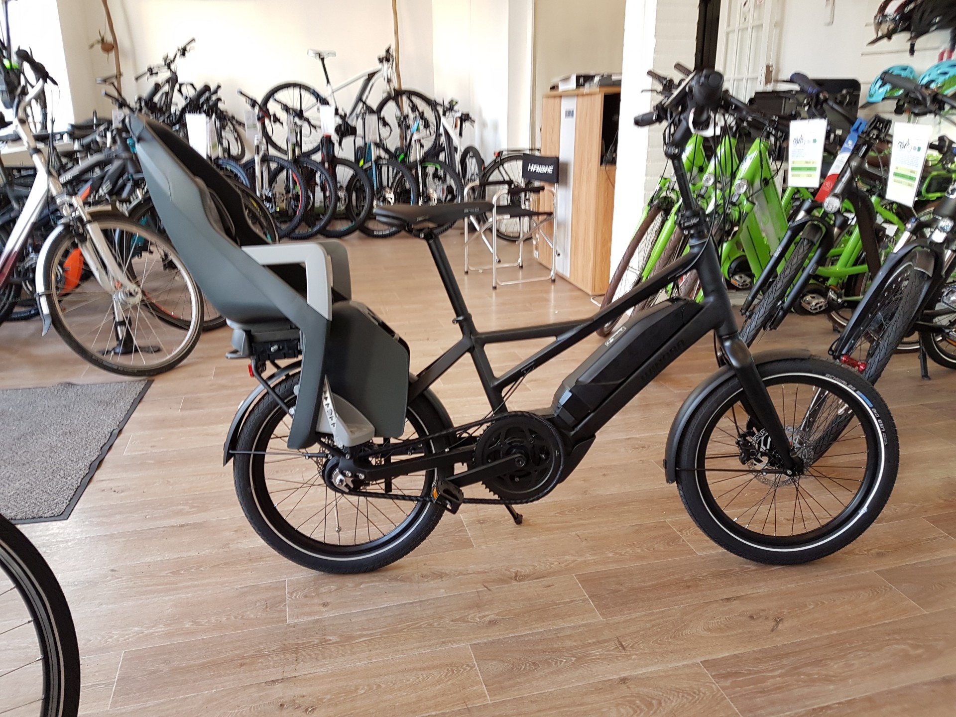 Porte bebe velo pliant