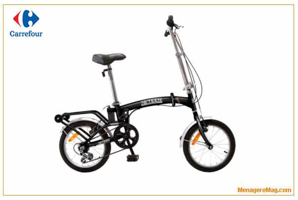 Velo pliant carrefour 2017