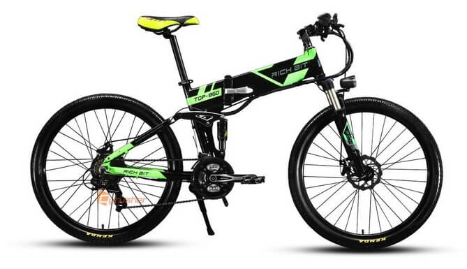 Velo pliant electrique tout chemin