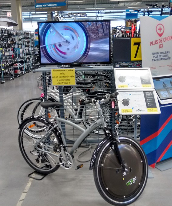 Rool in vélo électrique pliant 20