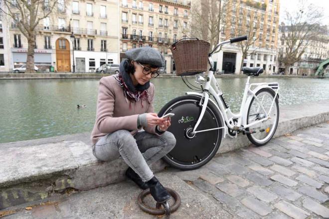 Rool in vélo électrique pliant 20