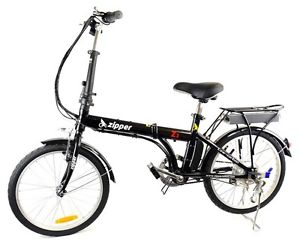 Velo electrique pliant zipper