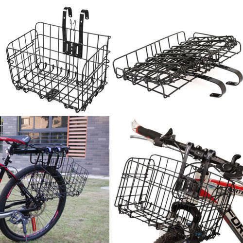 Panier avant velo pliant