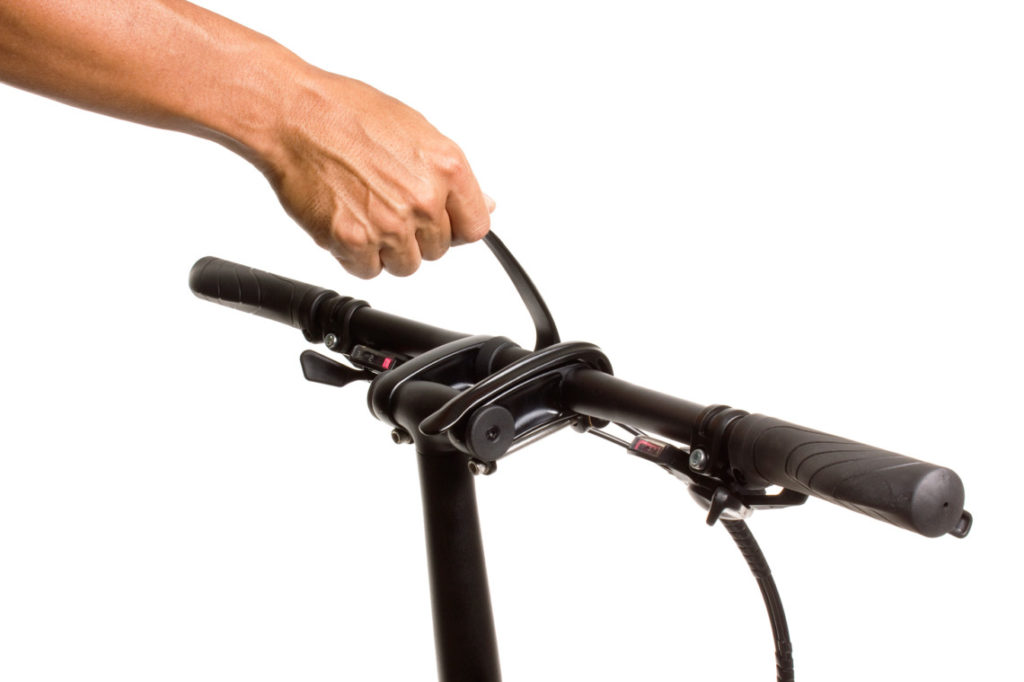 Potence vélo pliant