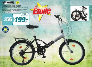 Vélo pliant easy street