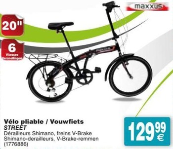 Cora velo pliant