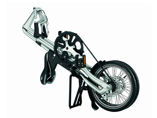 Velo pliant en aluminium