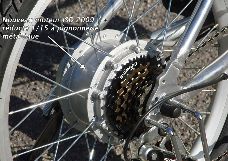 Vélo électrique pliable isd 618