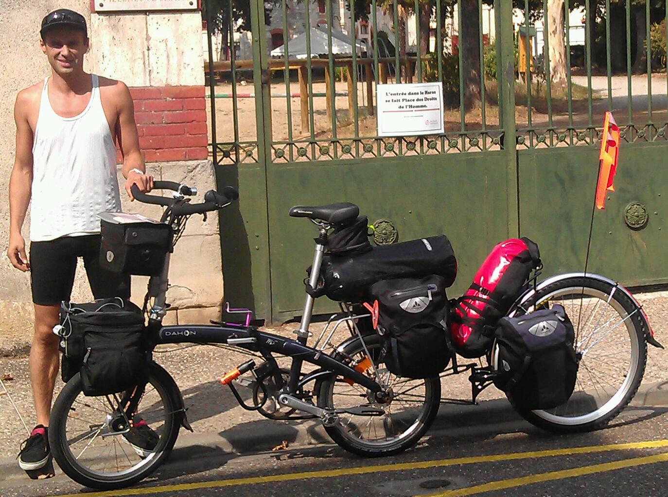 Vélo pliant tour du monde