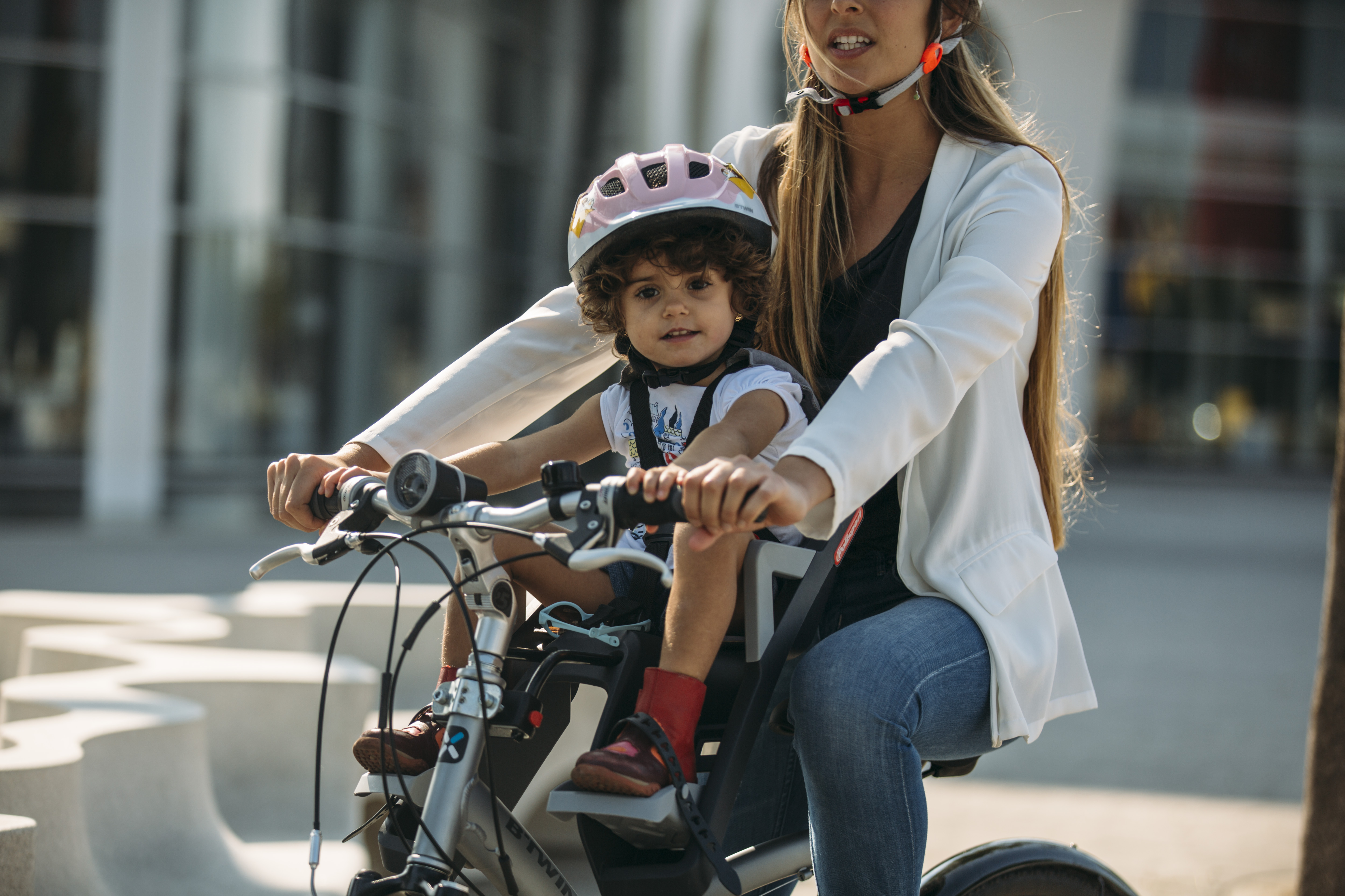 Velo pliant et porte bebe