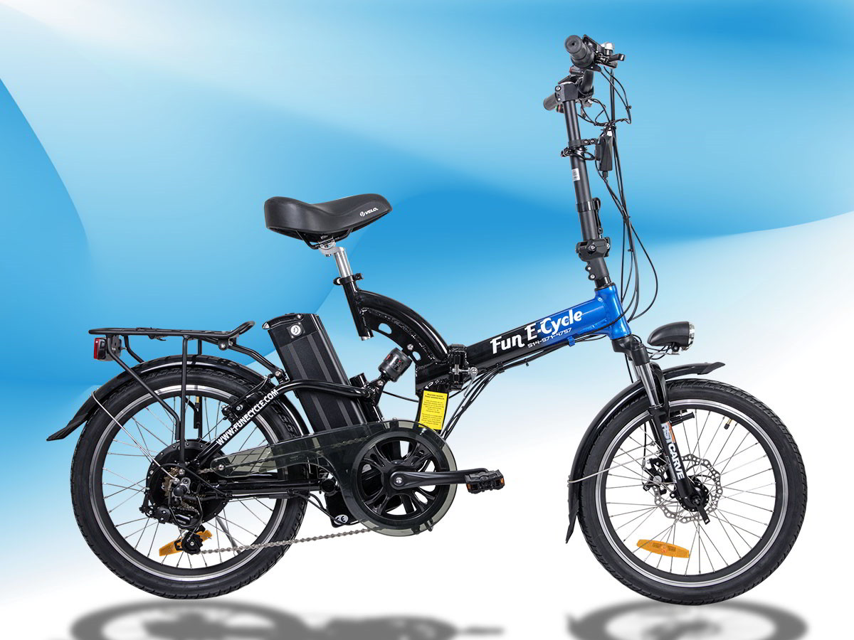 Velo electrique pliant e-cycle