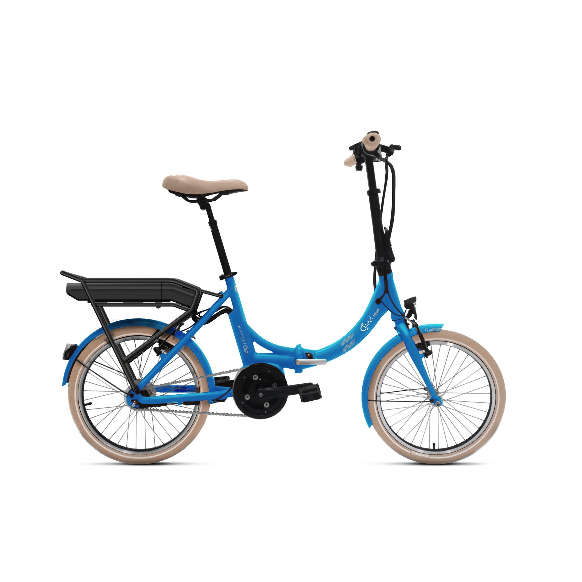 Velo electrique pliant peps