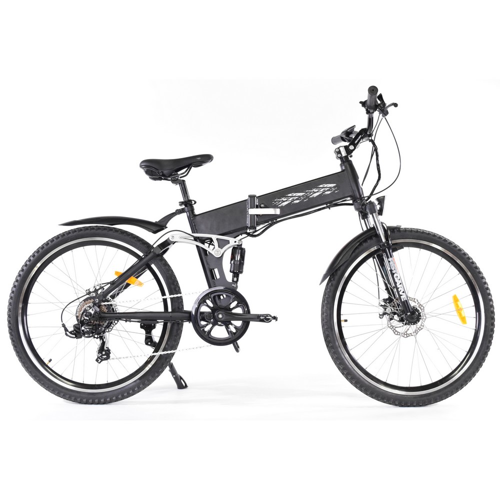 Vélo pliant suspendu
