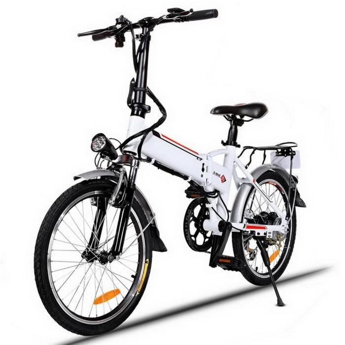Velo electrique pliant carbone