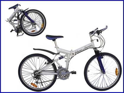 Velo de course pliant