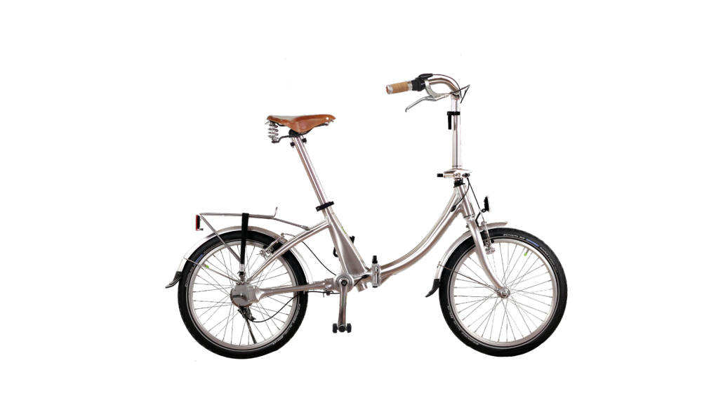 Velo pliant electrique à cardan