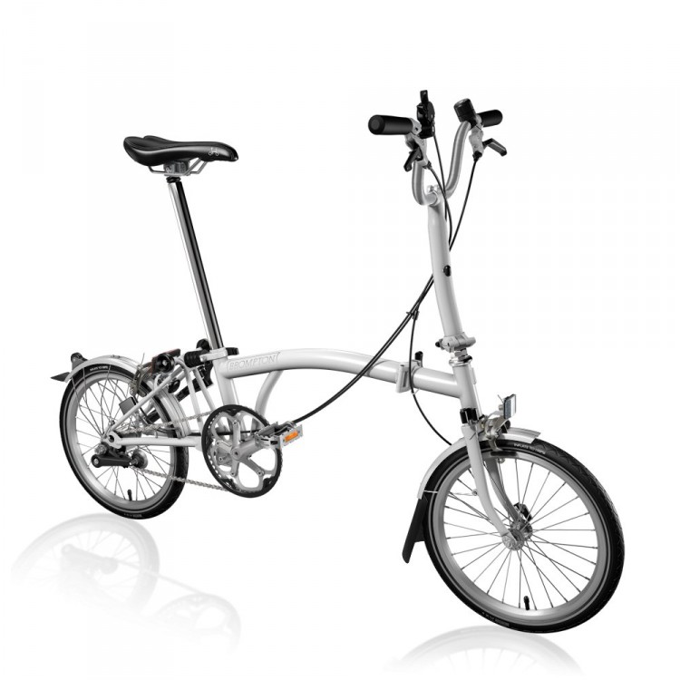 Velo pliant fil bleu