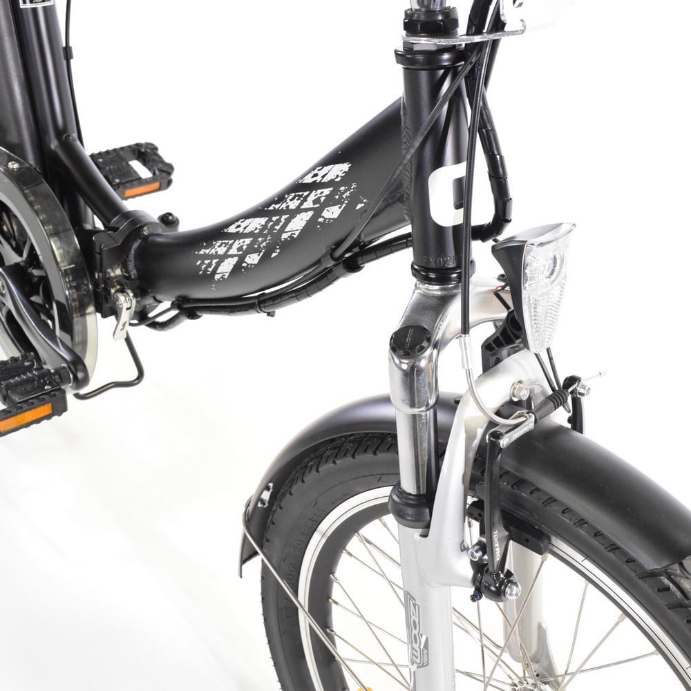 Velo pliant fourche suspendue