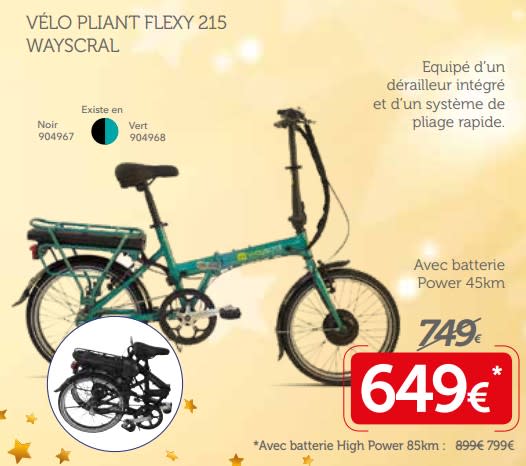 Vélo électrique pliant amazon