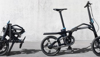 Velo peugeot electrique pliant