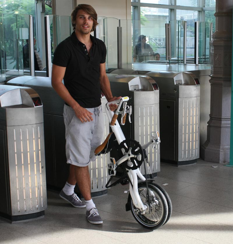 Velo pliant pour homme