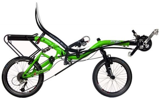 Vélo couché pliant