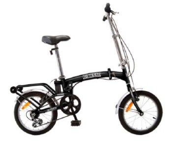 Carrefour velo pliant