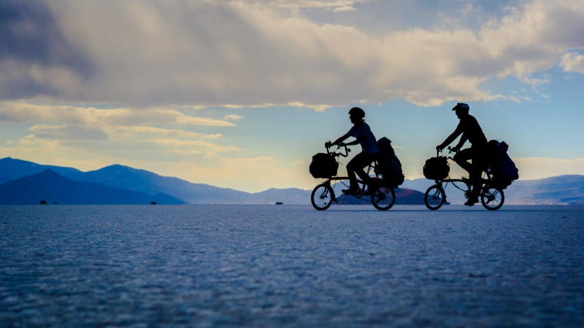 Velo pliant cyclotourisme