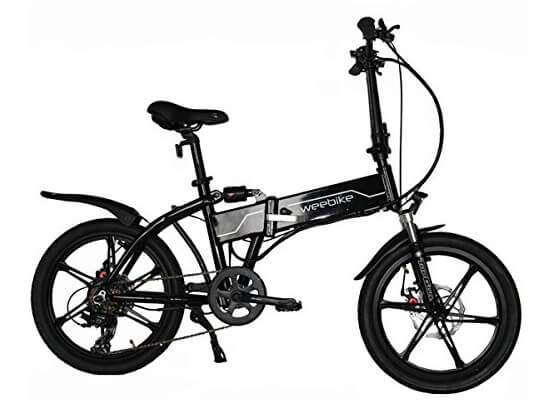 Amazone velo pliant electrique