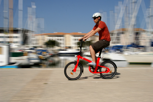 Vélo pliant b'twin tilt 5 asphalt