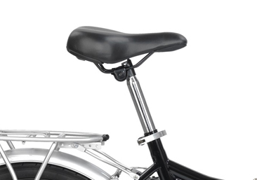 Mbm - easy 20'' bicyclette vélo pliant folding bike noir/argent